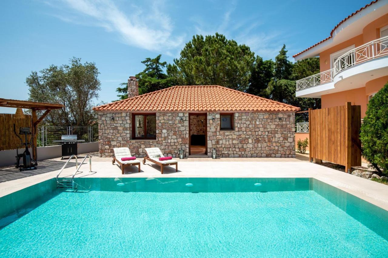 Filerolia Stone House Villa Pastida Exterior photo