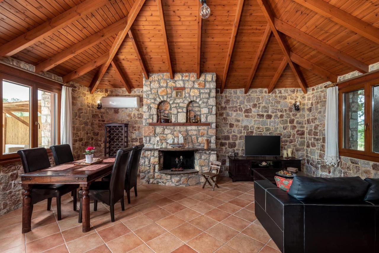 Filerolia Stone House Villa Pastida Exterior photo