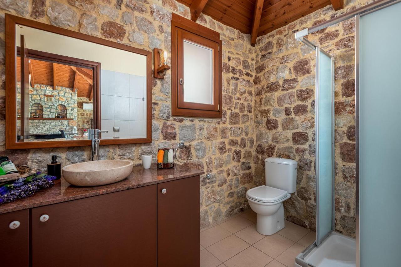 Filerolia Stone House Villa Pastida Exterior photo