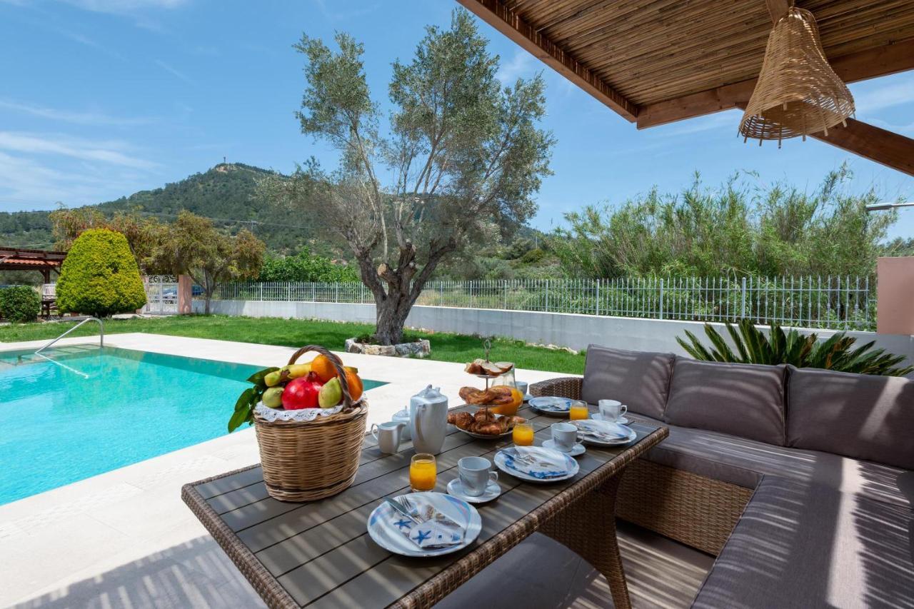 Filerolia Stone House Villa Pastida Exterior photo