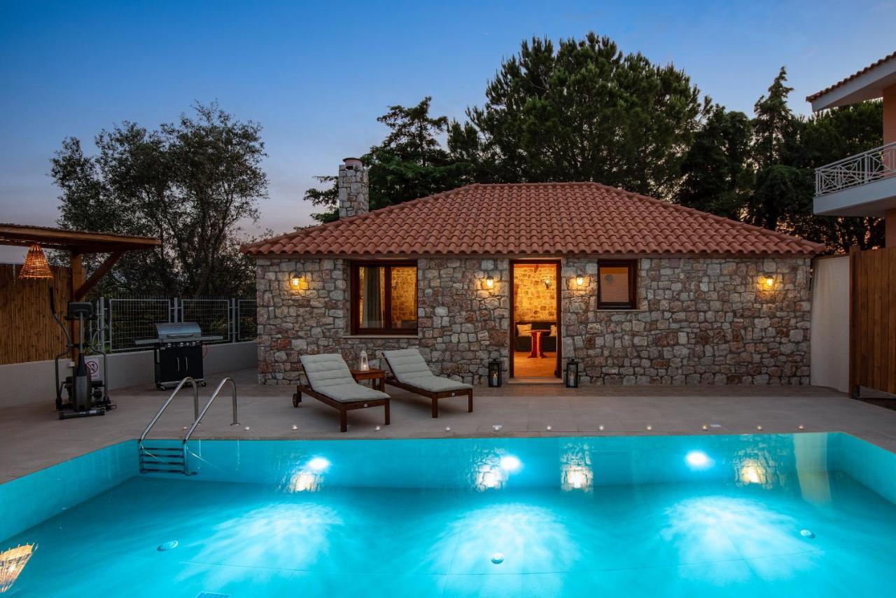 Filerolia Stone House Villa Pastida Exterior photo